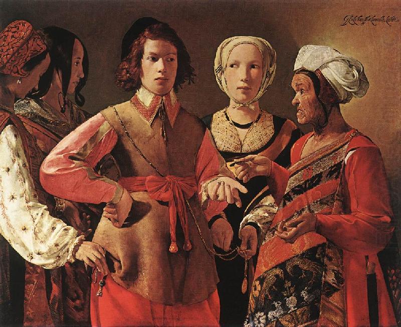 Fortune Teller sf, LA TOUR, Georges de